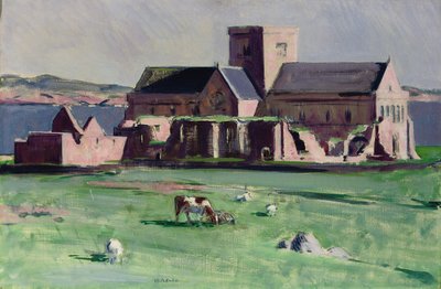 Abbazia di Iona da nord-ovest da Francis Campbell Boileau Cadell