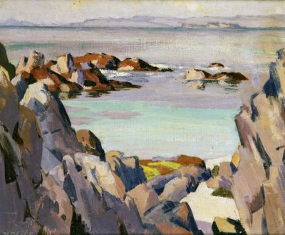 Staffa e Rhum da Iona da Francis Campbell Boileau Cadell
