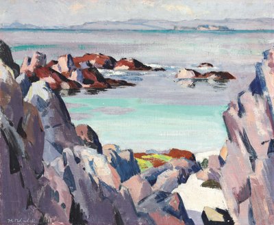 Staffa e Rhum da Iona da Francis Campbell Boileau Cadell