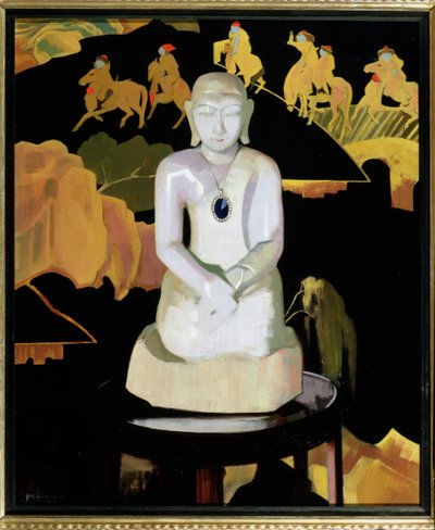 Il Buddha (Nero e Oro) c.1929-30 da Francis Campbell Boileau Cadell