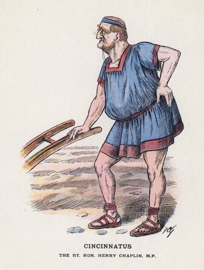 Cincinnato, The Rt Hon Henry Chaplin da Francis Carruthers Gould