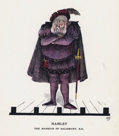 Amleto, il marchese di Salisbury da Francis Carruthers Gould