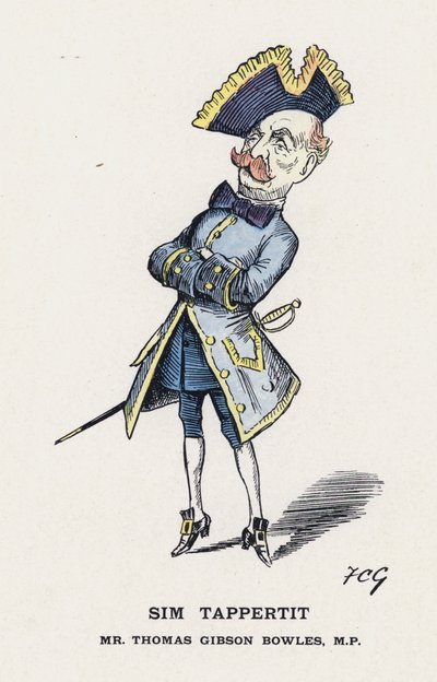 Sim Tappertit, Mr Thomas Gibson Bowles da Francis Carruthers Gould