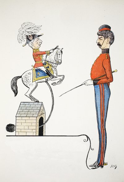 W, illustrazione da The Struwwelpeter Alphabet, versi di Harold Begbie da Francis Carruthers Gould