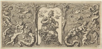 Gusto, da Quinque Sensuum Five Senses, ca. 1655 da Francis Cleyn