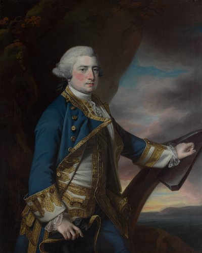 Ammiraglio Harry Paulet 1719-1794, sesto duca di Bolton da Francis Cotes