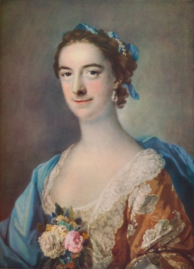 Signora Thomas Cripps, 1759 da Francis Cotes