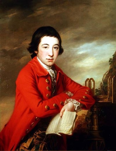 Ritratto del figlio della famiglia Barwell da Francis Cotes