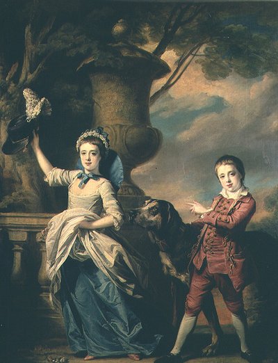 I figli di Sir Edward e Dame Ann Astley, 1767 da Francis Cotes