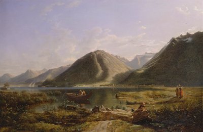 Fine del Lago di Ginevra da Francis Danby