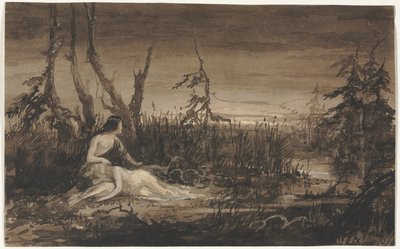 Figure in un paesaggio da Francis Danby