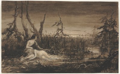 Figure in un paesaggio da Francis Danby