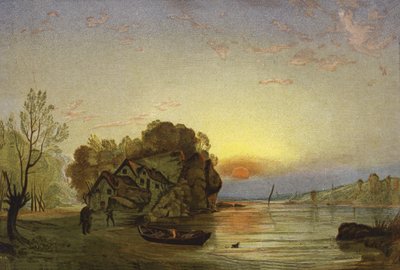 La casa del pescatore da Francis Danby