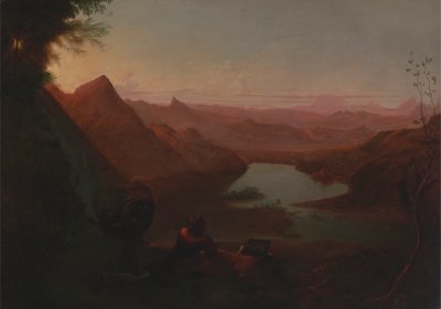 La Vacanza del Pittore [1844, Royal Academy of Arts, Londra, catalogo della mostra] da Francis Danby