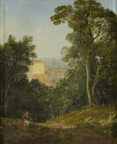 Vista su Bristol da Leigh Woods, c.1822 da Francis Danby