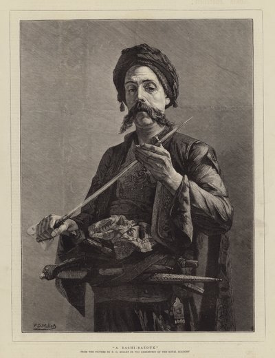 Un Bashi-Bazouk da Francis Davis Millet
