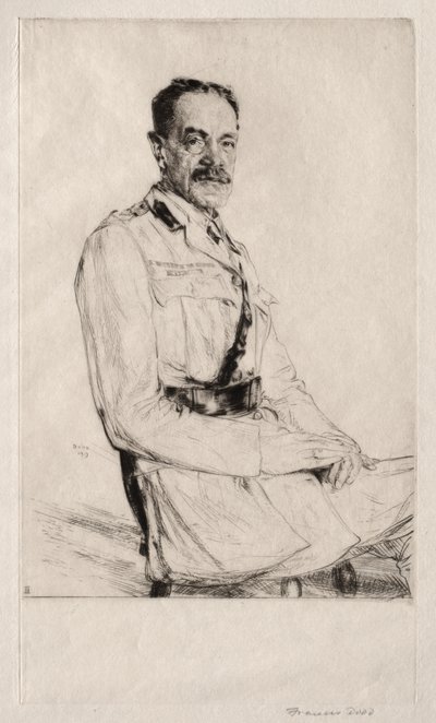 Maggior Generale Sir John Edward Cooper da Francis Dodd