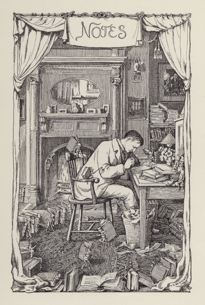 Un altro libro di versi per bambini: Note (litografia) da Francis Donkin Bedford