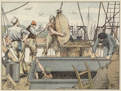 Stivatore (litografia a colori) da Francis Donkin Bedford