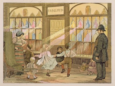 Il farmacista, da "Il libro dei negozi". da Francis Donkin Bedford