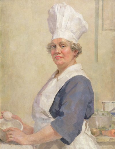 Il cuoco del Arts Club da Francis Edwin Hodge