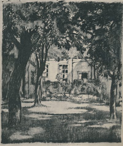 Il giardino, 1919 da Francis Ernest Jackson