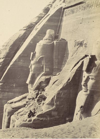 Abu Simbel, Nubia, 1857 da Francis Frith