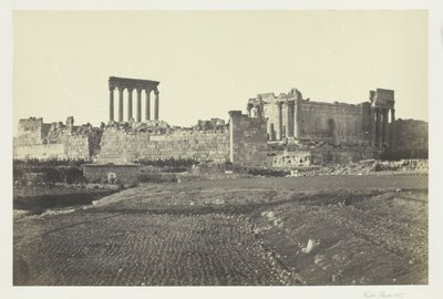 Baalbec, dal Sud da Francis Frith