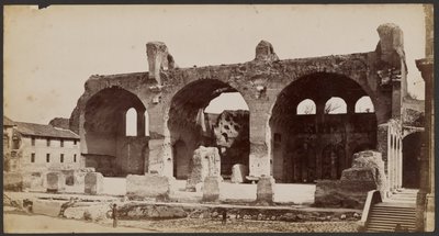 Basilica di Constantino da Francis Frith