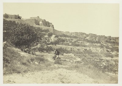 Betlemme, con la Chiesa della Natività da Francis Frith