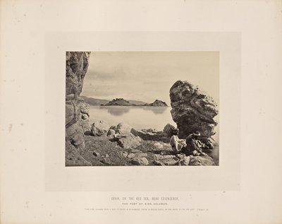 Graia, sul Mar Rosso, vicino a Eziongeber da Francis Frith
