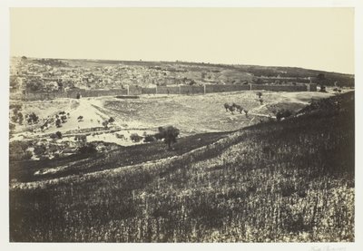 Gerusalemme, dal Monte degli Ulivi, n. 2 da Francis Frith