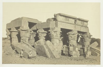 Koum Ombo, Alto Egitto, 1857 da Francis Frith