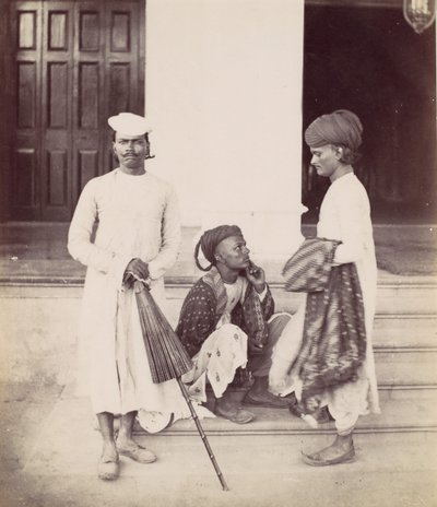 Mediatori Marwaree, 1870 da Francis Frith