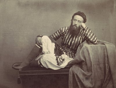 Ritratto, Costume Estivo Turco da Francis Frith