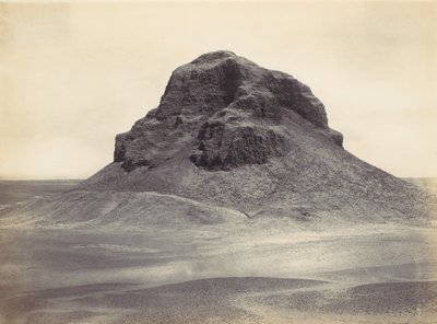 Piramide a Dahshur da Francis Frith