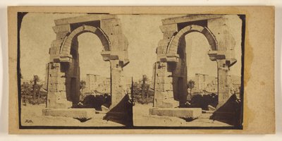 [Römischer Bogen auf der Insel Biggs.] da Francis Frith