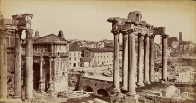 Roma, il Foro da Francis Frith