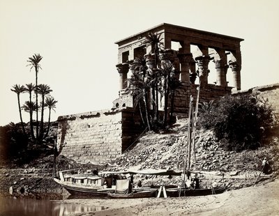 Il Tempio di Hypaethral, Philae (Egitto) da Francis Frith