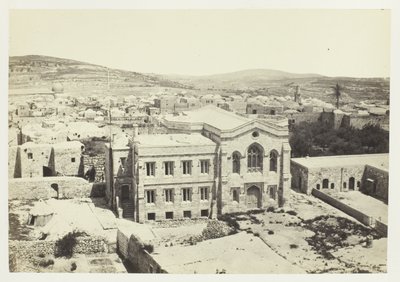 La Nuova Chiesa Inglese dalla Torre di Ippico, Gerusalemme da Francis Frith