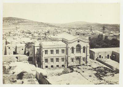 La nuova chiesa inglese dalla torre di Ippico, Gerusalemme da Francis Frith