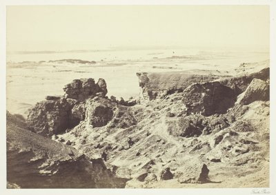 Il Nilo dalle cave di Joura, 1858-62 da Francis Frith