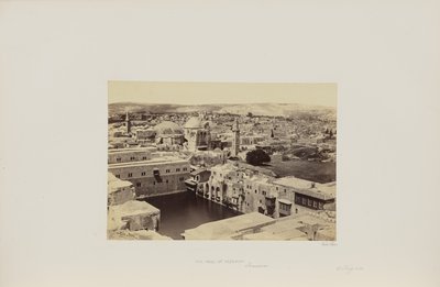 La piscina di Ezechia, Gerusalemme da Francis Frith