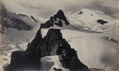 Veduta dal Monte Bianco da Francis Frith