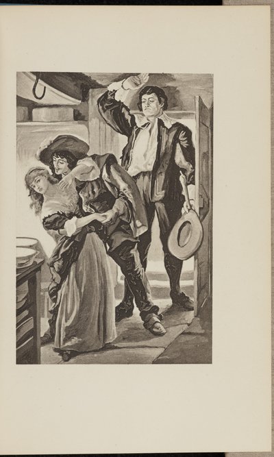 Jan Ridd, lo scudiero Marwood e Annie da Francis Frith and Co.
