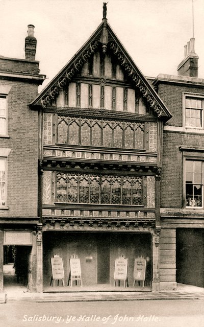 John Halle Hall, Salisbury, Wiltshire da Frith and Co