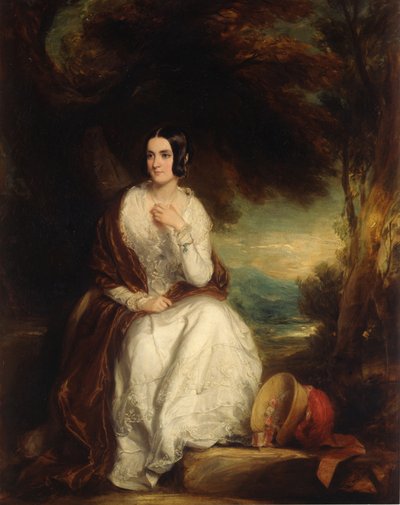Ritratto di Eleanor, moglie del 4° Duca di Northumberland, c.1844 da Francis Grant