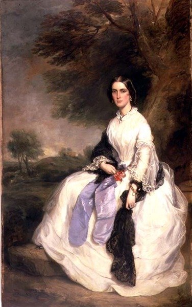 Ritratto di Mrs John Hick, c.1861 da Francis Grant