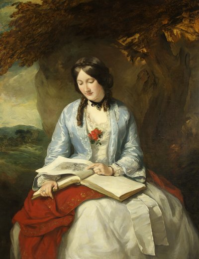 Ritratto di Mrs Livesay, c.1851 da Francis Grant