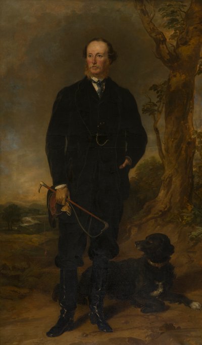 Ritratto di Orlando George Charles, 3º Conte di Bradford (1819-1898), c.1839-78 da Francis Grant